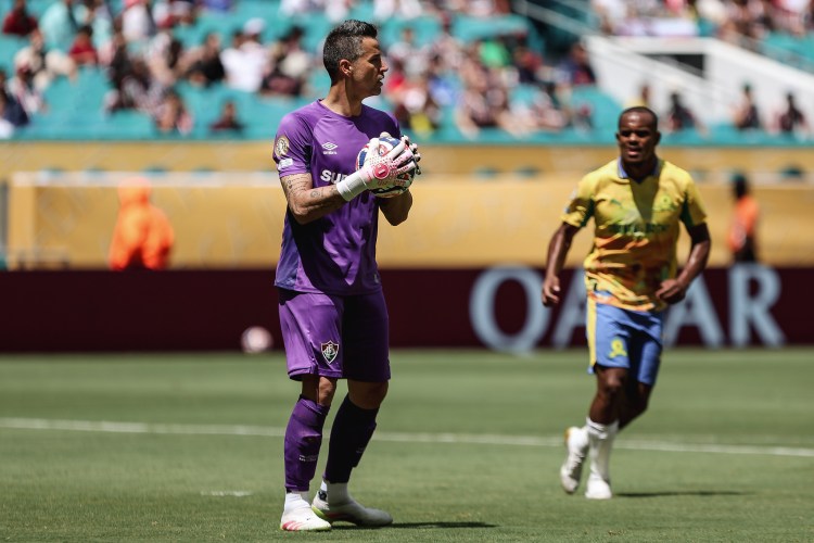 Mundial de Clubes 2025: Fábio foi o destaque do Fluminense contra o Mamelodi Sundows (Foto: Lucas Merçon/Fluminense/Divulgação)